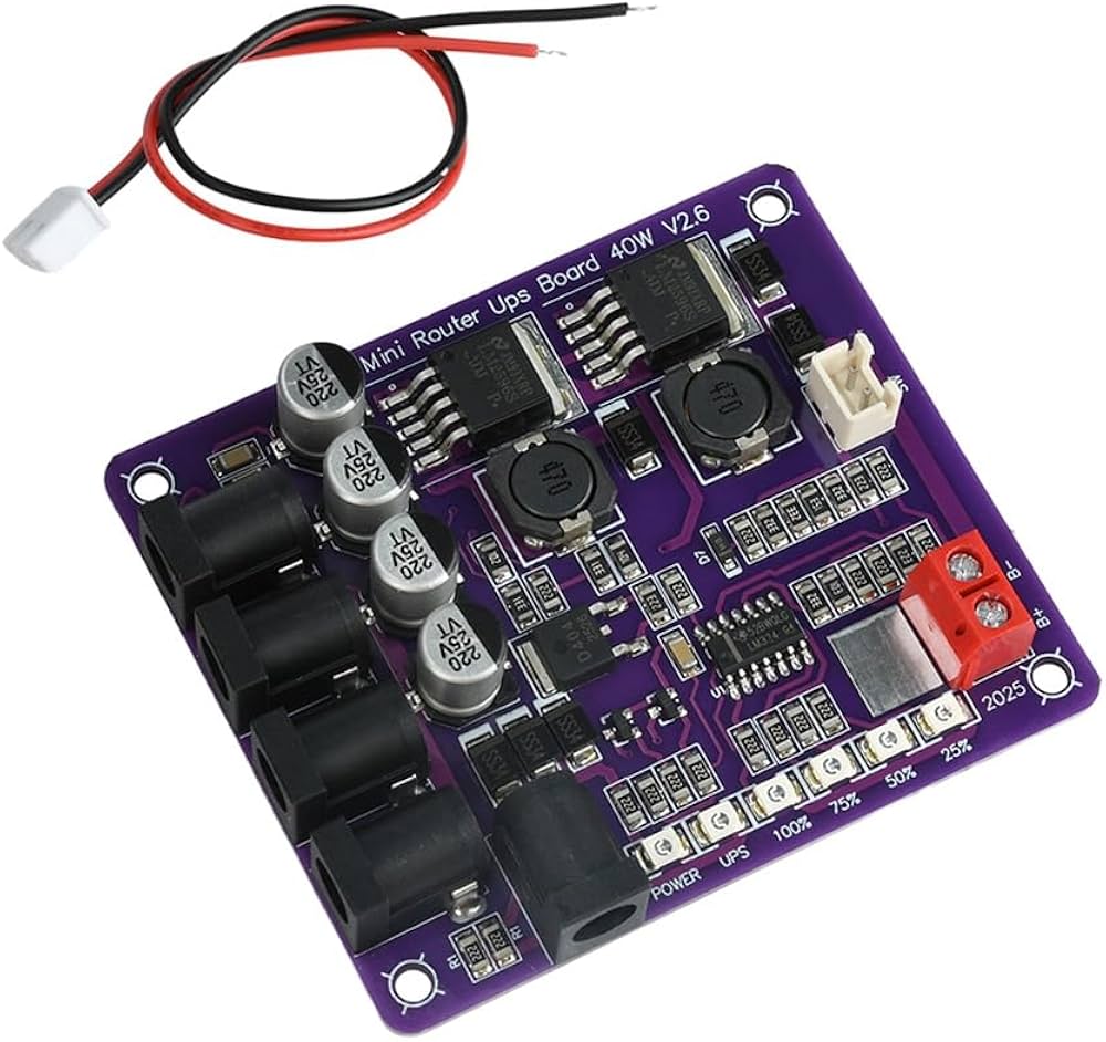 CA-403S 40W Mini UPS Board DC 12.6V