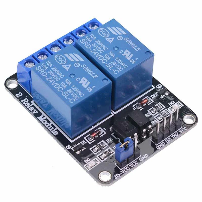 Relay module 2 channel 5v
