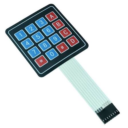 Keypad Membrane 4x4