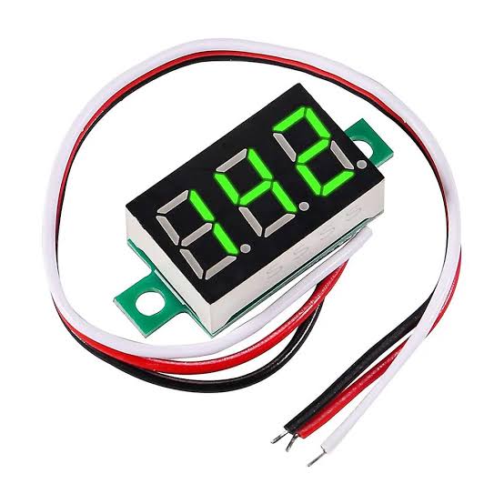 DC 0-30V Three-Wire Voltmeter 0.36inch Display