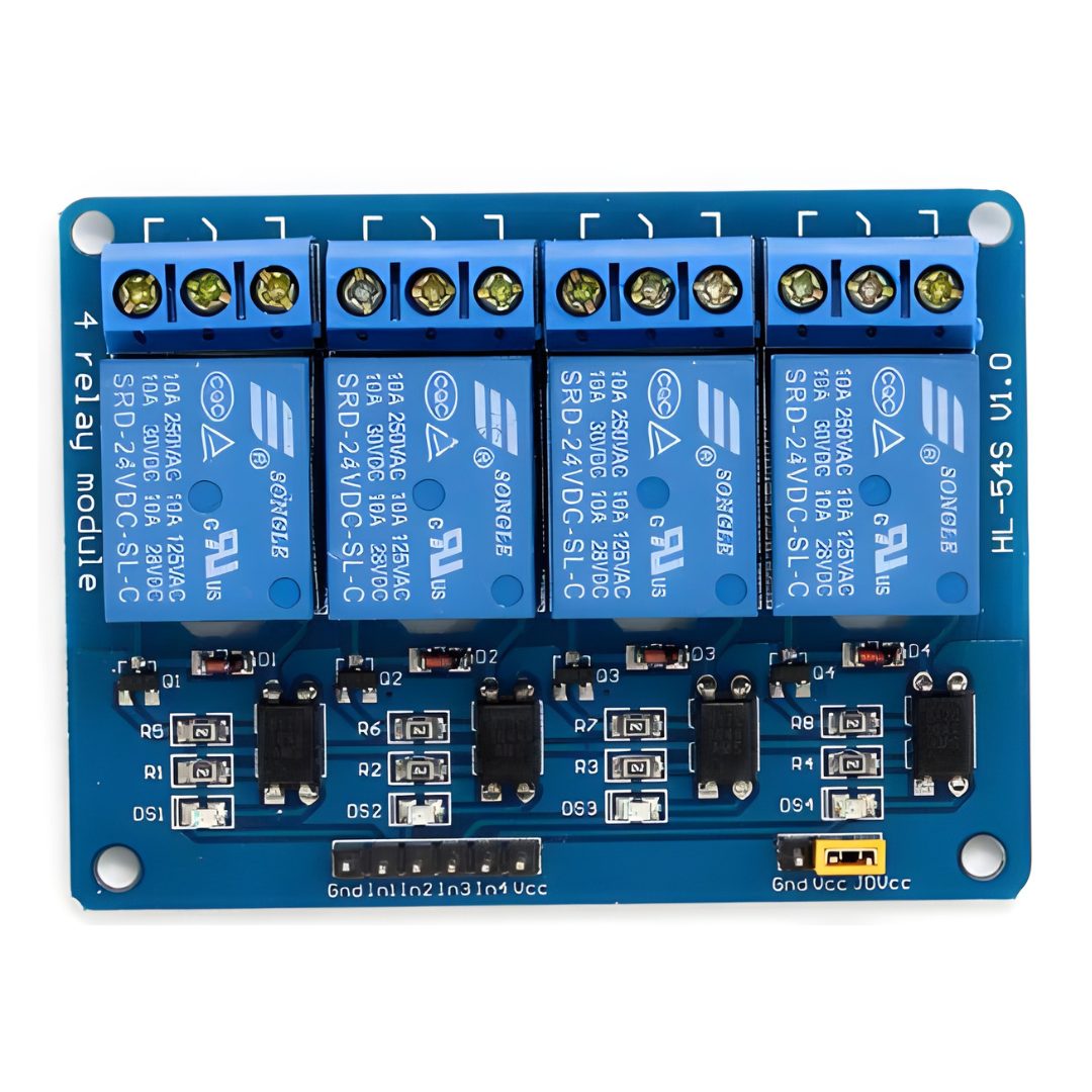 Relay module 4 channel 5v