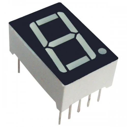 7 segment digital tube 1 slot